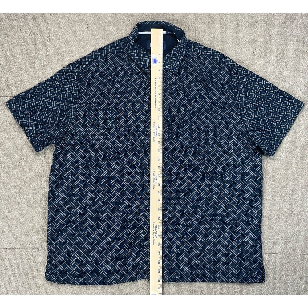 Nat Nast Luxury Originals Men's Button Up Short Sleeve Shirt Size XL - Picture 6 of 10